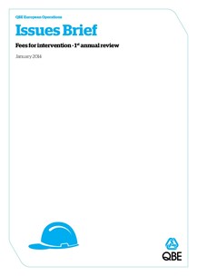 QBE Issues Forum - Fees for intervention - 1st review (PDF 463Kb) 